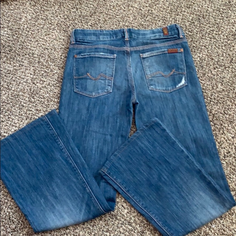 For all mankind size 28 flare jeans